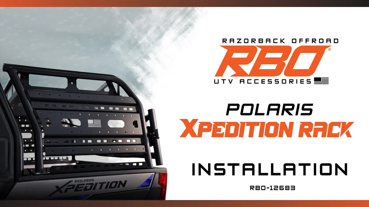 Adns Rack Razor Back Polaris Xpedition Rack by Razorback Offroad - RBO12683-SSS