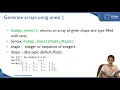 Numpy Part - 1