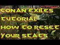 Conan Exiles Tutorial - XBOX ONE EDITION-How to RESET STATS