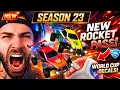 REACTING TO THE NEW SEASON RLCS DECALS WORLD CUP DECALS ROCKET PASS AND MORE