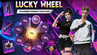 Next Lucky Wheel Event Free Fire 🥳🤯| New Evo Bundle | free fire new event | ff new event