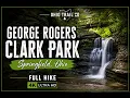 Tecumseh Trail Hike to George Rogers Clark Falls Springfield Ohio Waterfall