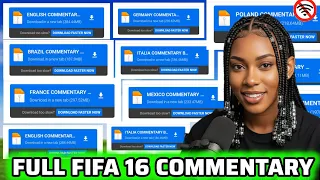 fifa 16 mod fc26 full commentary all languages mega update 