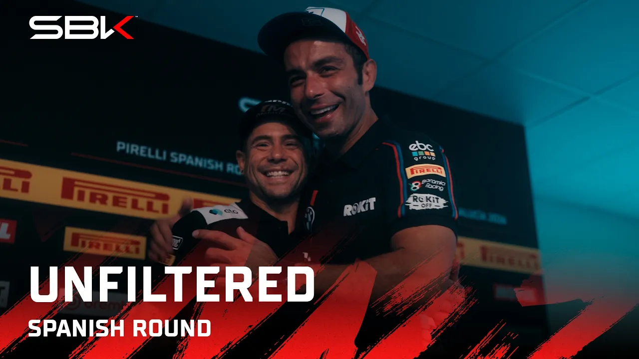 UNFILTERED: “I don’t feel I want to say goodbye… Even the sky was crying”🥹| 2026 #SpanishWorldSBK🇪🇸