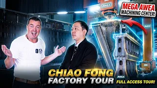 Chiao Fong Factory Tour: Heavy Metal, Mega AWEA Machines, and Precision CNC Machining Services!