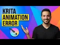 Krita Animation Error Easy Fix Guide