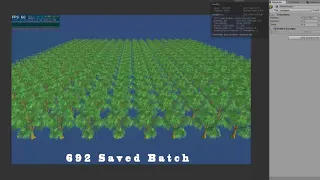 Static-batching for procedurally generated environment