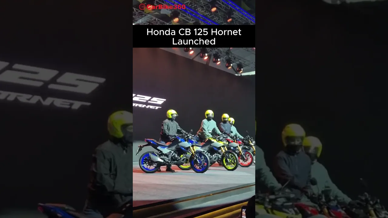 New Honda CB 125 Hornet Unveiled