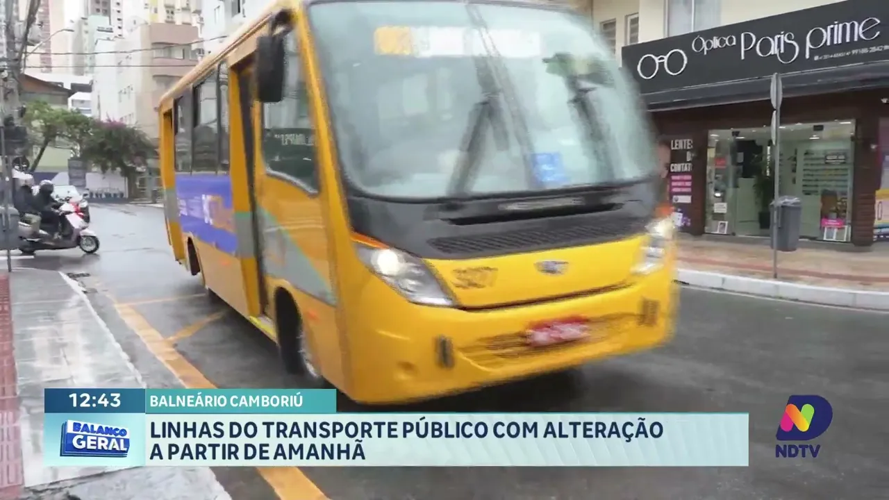Balneário Camboriú anuncia mudanças no transporte público