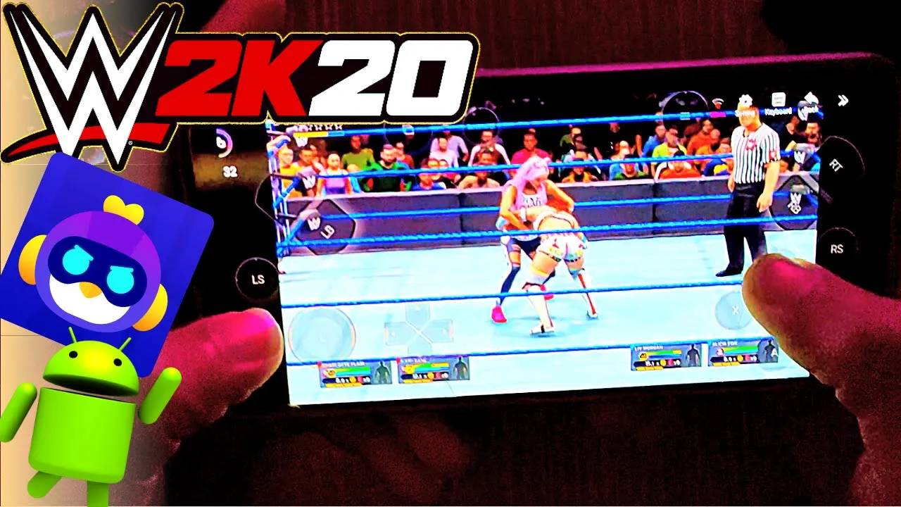WWE 2k20 - Android Gameplay - Chikii Cloud Gaming - WWE 2k20 Mobile 2022