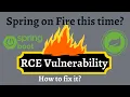 Spring on Fire this time RCE Vulnerability How to identify and remediate it TechPrimers