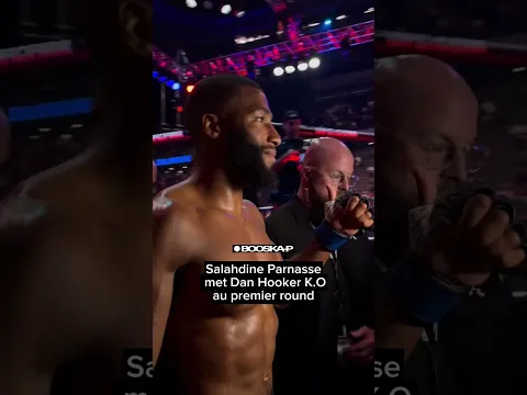 UFC Paris : Le Lion de l’Atlas s’est imposé par TKO face à son adversaire, Dan Hooker🔥