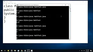 6 Math Class in Java