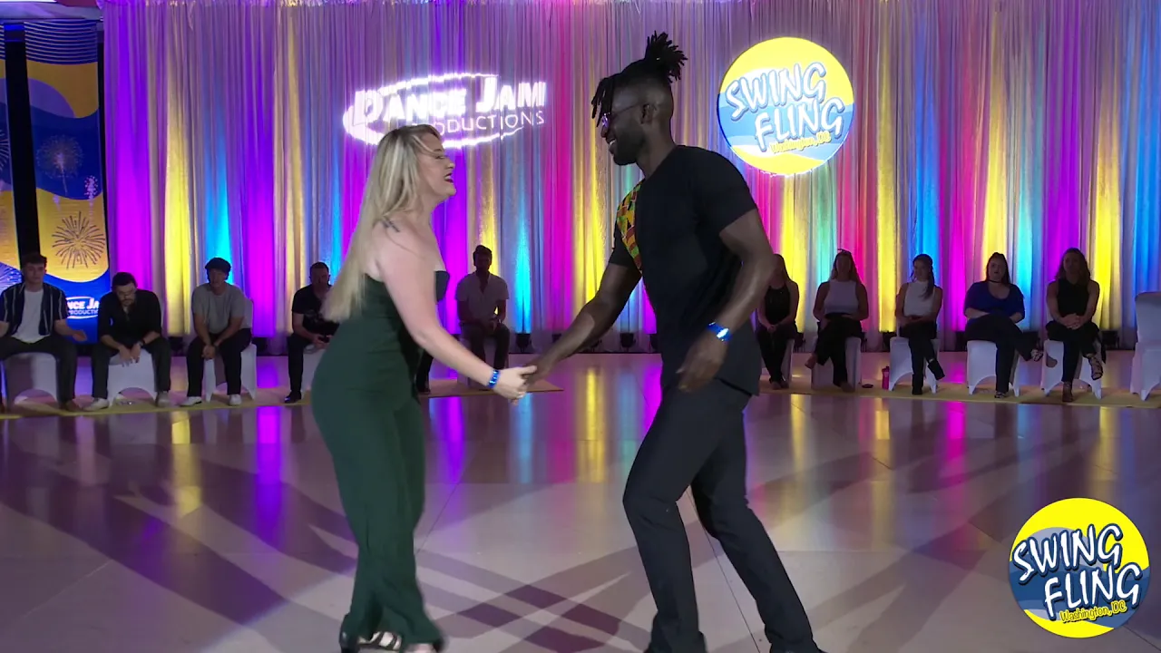 Swing Fling 2019 All Star Jack & Jill Glen Acheampong & Brooklyn Lanham
