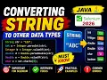 373 Converting string type of data to other types of data in Java Selenium Java 2026