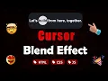 ASMR Programming - Creating Cursor Blend Effect with HTML CSS and JavaScript Web Design Tutorial