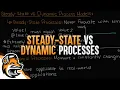Steady State vs Dynamic Processes