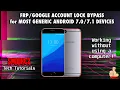 Account Lock Bypass for MOST GENERIC ANDROID 7 1 DEVICES - Works 100
