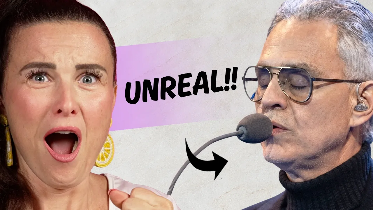 He Makes It Look Easy... But It's Not! Vocal Analysis of Andrea Bocelli "Nessun Dorma"