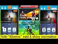 Solo KLEAVOR raid shiny encounter In POKEMON GO Kleavor Raid Day Pokemon Go Shiny Kleavor