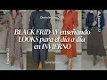 Lagu BLACK FRIDAY🖤 enseñando LOOKS para el día a día en INVIERNO❄️
