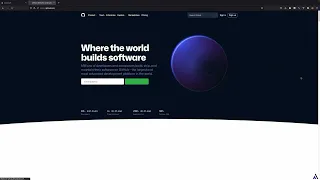 login with GitHub