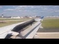 Very Hard Landing United Airlines landing at IAD A320 SFO-IAD flight 421