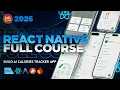 React Native Full Stack AI Calories App Expo Google Antigravity Tutorial