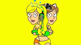 Me and Savannah In A Bikini From The GoAnimate s from 2013 to 2021