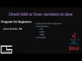 Odd or Even Number Checking Java CodingwithShameera1
