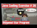 Creating a Diagonal Star Program in Java