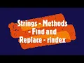 PYTHON - Strings