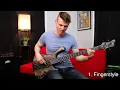 40 Techniques in One Bass Solo