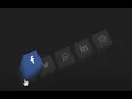 CSS 3D Icon Hover Effects CSS 3D Isometric Social Media Icon Hover Effects Fontawesome Icons