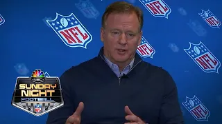 NFL Commissioner Roger Goodell explains COVID decision-making process FULL INTERVIEW NBC Sports