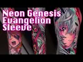 Neon Genesis Evangelion Tattoo Sleeve