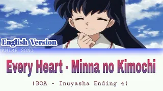 Download Every Heart - Minna no Kimochi (English Version) | Inuyasha ED 4 | BoA MP3