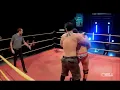 Taking turns to gut punch him