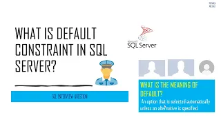 What Is Default Constraint In SQL Server