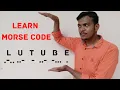 Learn Morse Code in 5 minutes Easy way Telegraph Tamil Rengarajulu Rise of Renga