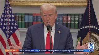 President Donald Trump begins second term