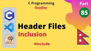Header File Inclusion directive C Programming Tutorial in Nepali