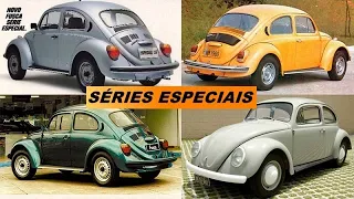 AS SERIES ESPECIAIS DO FUSCA NO BRASIL!