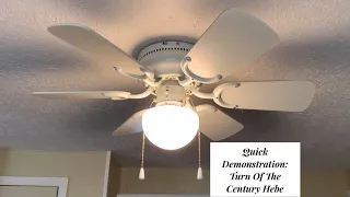 30 Turn Of The Century Hebe Menards Ceiling Fan