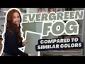 Sherwin Williams Evergreen Fog Similiar Paint Colors