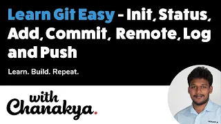 Learn Git Basics in 10 Minutes Init Add Commit gitignore README and Push With Chanakya
