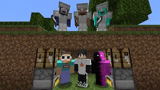 Minecraft Manhunt 3v3