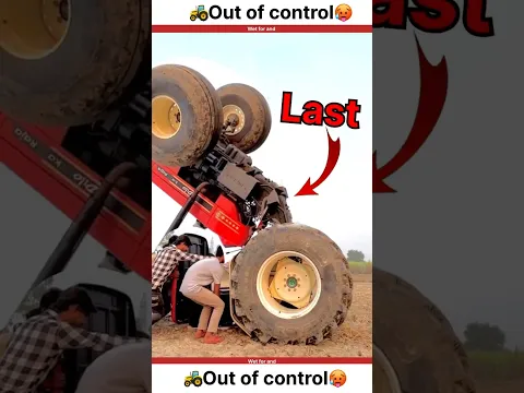 tractor accident modified tractor video #trending #tractor #shorts