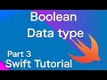 Boolean data type in swift - swift programming 2022