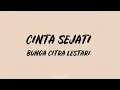 Cinta Sejati - Bunga Citra Lestari.  ost habibie ainun (lirik lagu)